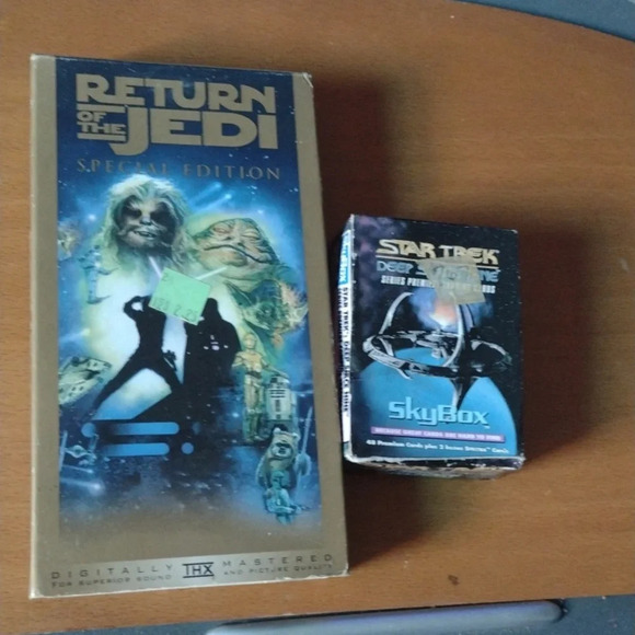 Star Wars and Star Trek Movie &Cards - Picture 1 of 2